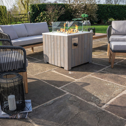 Cosicube Grey Wash Fire Pit