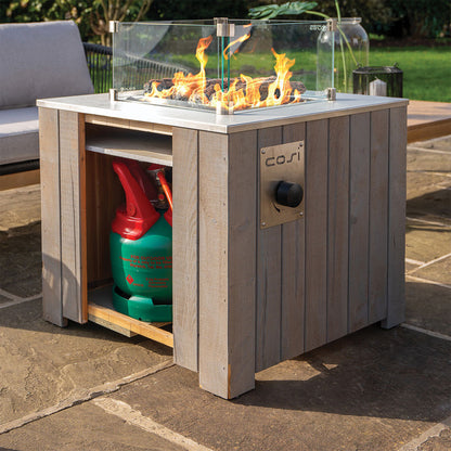 Cosicube Grey Wash Fire Pit