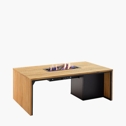 Cosibridge Teak Fire Pit Table