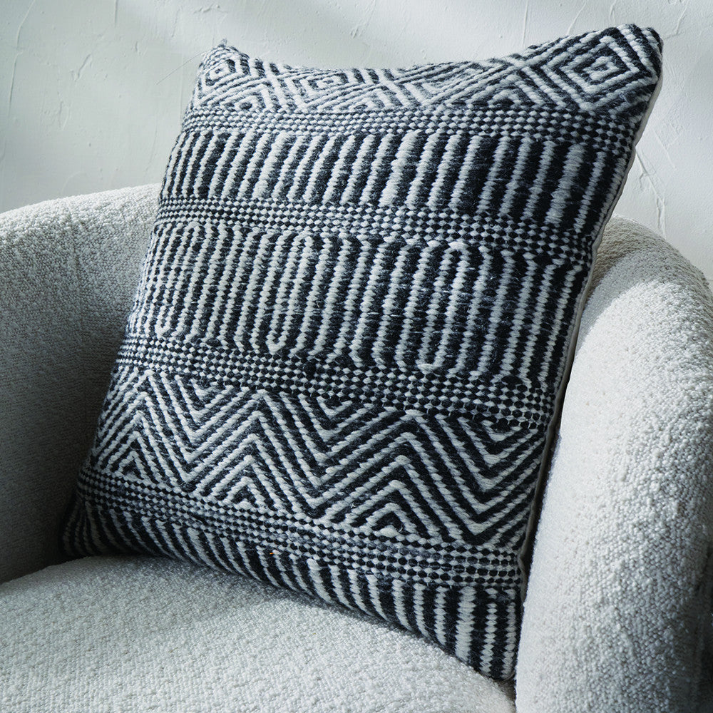 Indoor Outdoor Inca Design Scatter Cushion