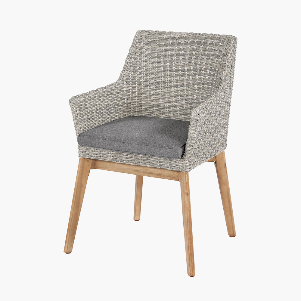 Larissa Light Kuba Grey Outdoor Dining Set