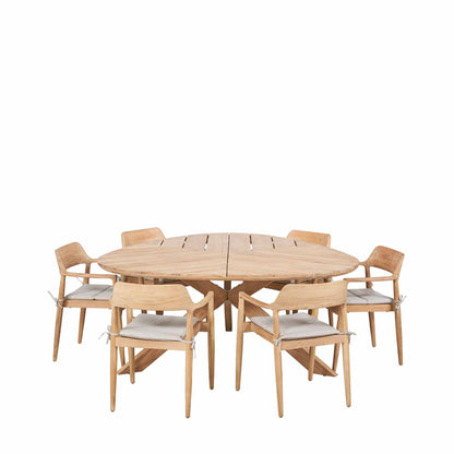 Reuleaux Outdoor 6-Seater Dining Set