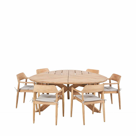 Reuleaux Outdoor 6-Seater Dining Set