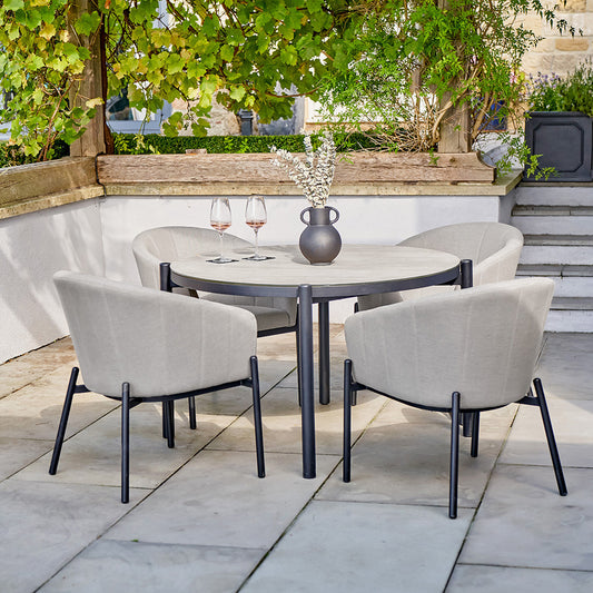 Nevada Putty Outdoor Dining Set