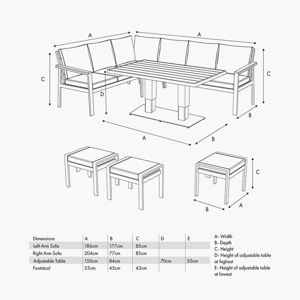 Aruba Outdoor Seating Set