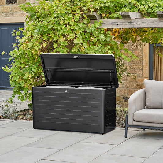 Rhode Island Small Galvanised Steel Cushion Box