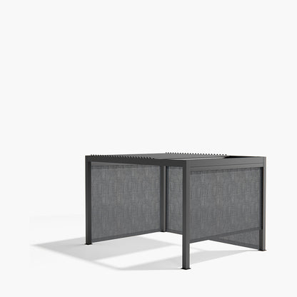 Abierto Full Electric 3m x 4m with LED and 2 x 3m & 1 x 4m Electric Blinds