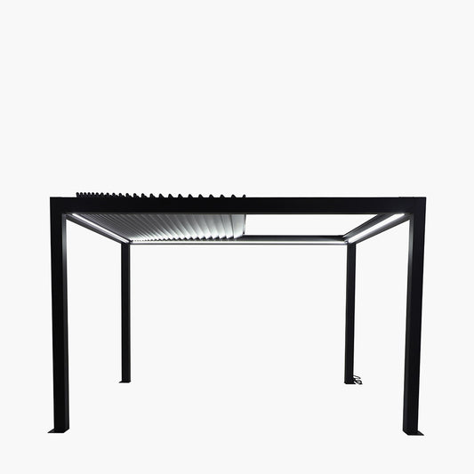 Abierto Full Electric 3m x 4m Pergola with LED