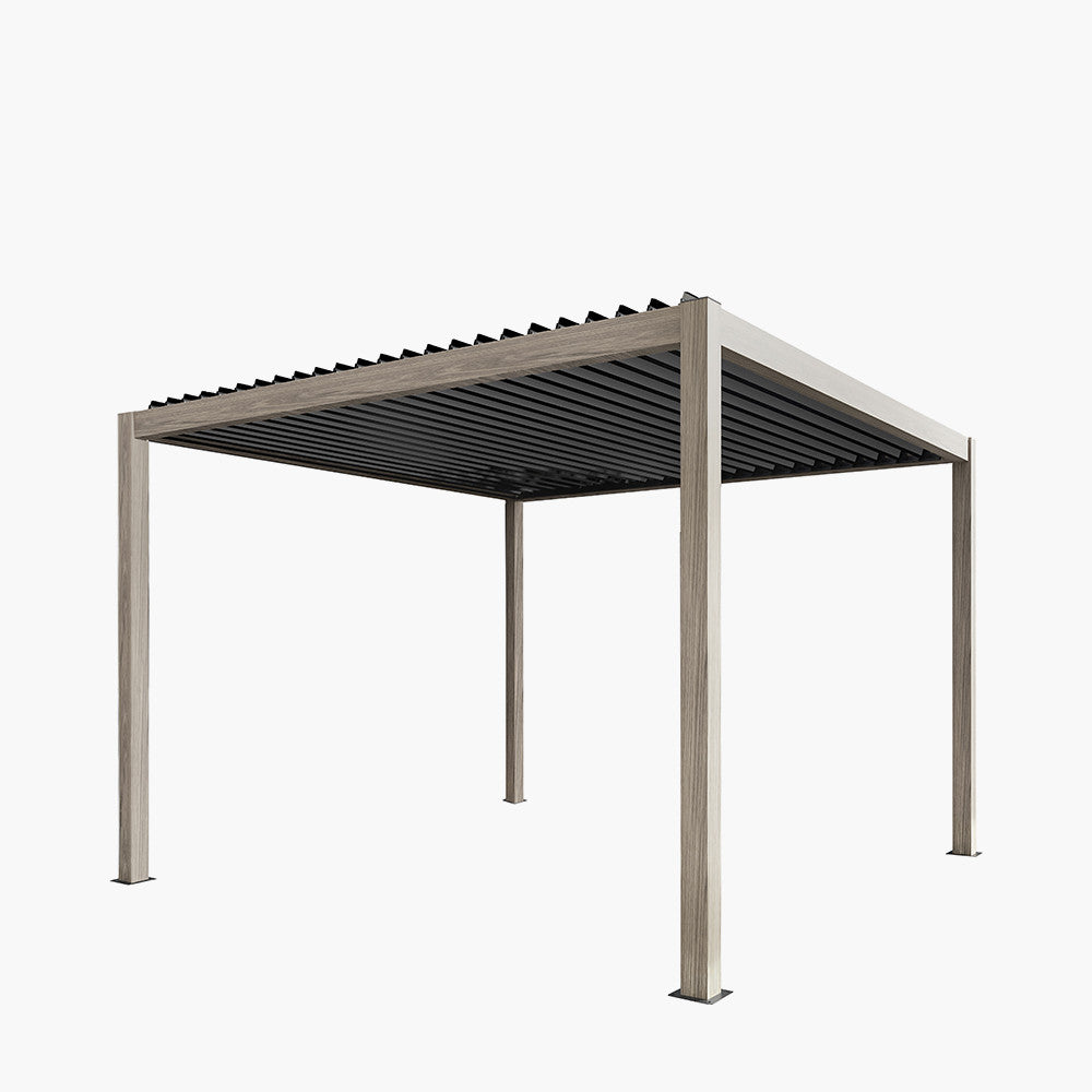 Pavillo Teak 3.5m x 3.5m Pergola