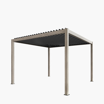 Pavillo Teak 3.5m x 3.5m Pergola