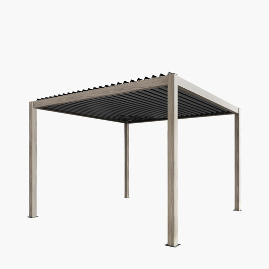 Pavillo Teak 3.5m x 3.5m Pergola