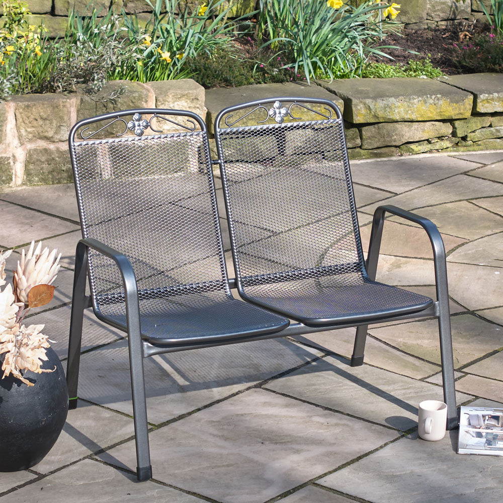 Savoy Stacking 2-Seater Bench