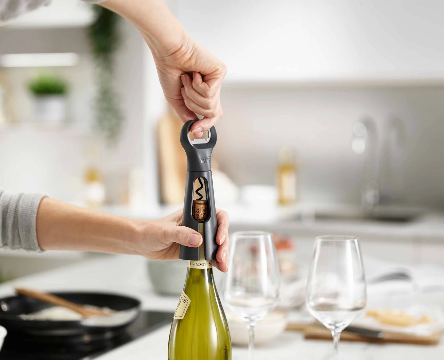 Joseph & Joseph BarStar 3-in-1 Grey Corkscrew