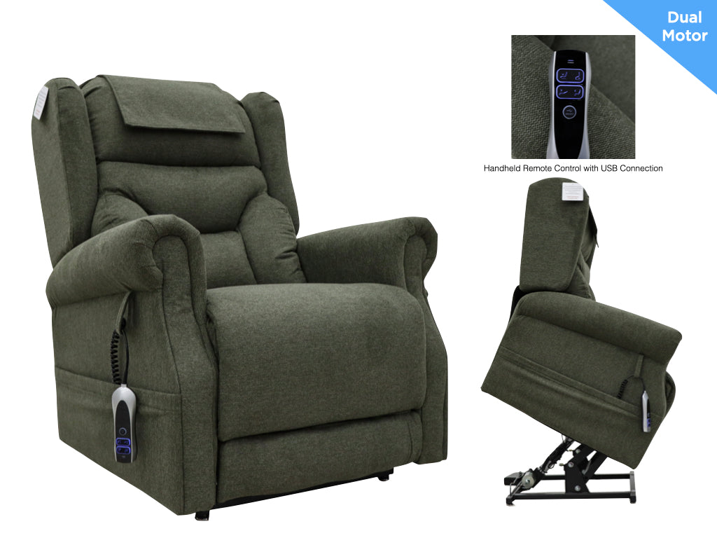Berkshire Armchair (Lift and Tilt) (Dual Motor)