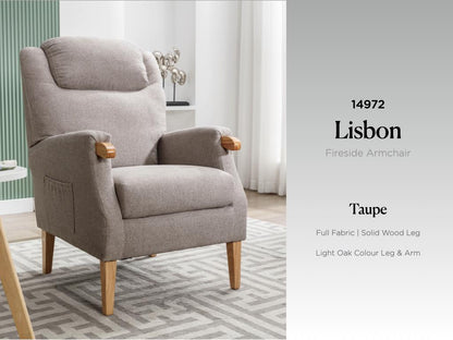 Lisbon Fireside Armchair