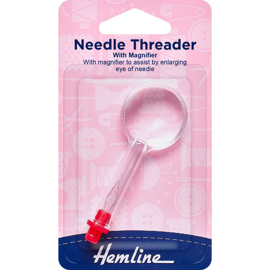 Hemline Magnifier Needle Threader With magnifier 1 pc