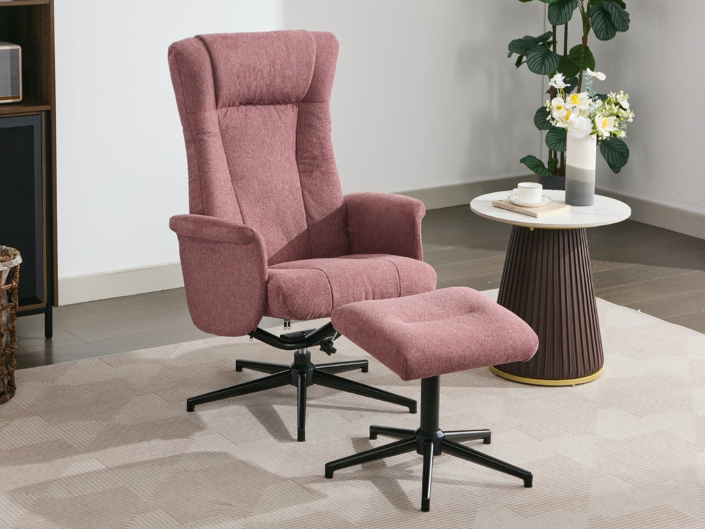 Apero Swivel Armchair & Stool