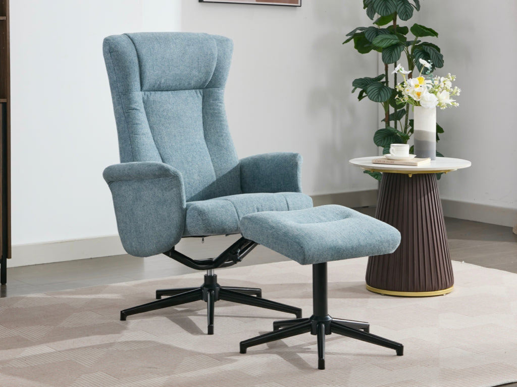 Apero Swivel Armchair & Stool