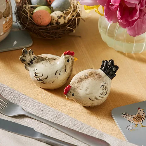 Cooksmart Hen House Lane Salt & Pepper Shakers