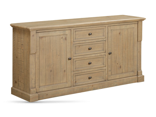 Chateau Rustic 2 Door 4 Drawer Sideboard