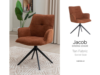 Jacob Fabric Dining Chair