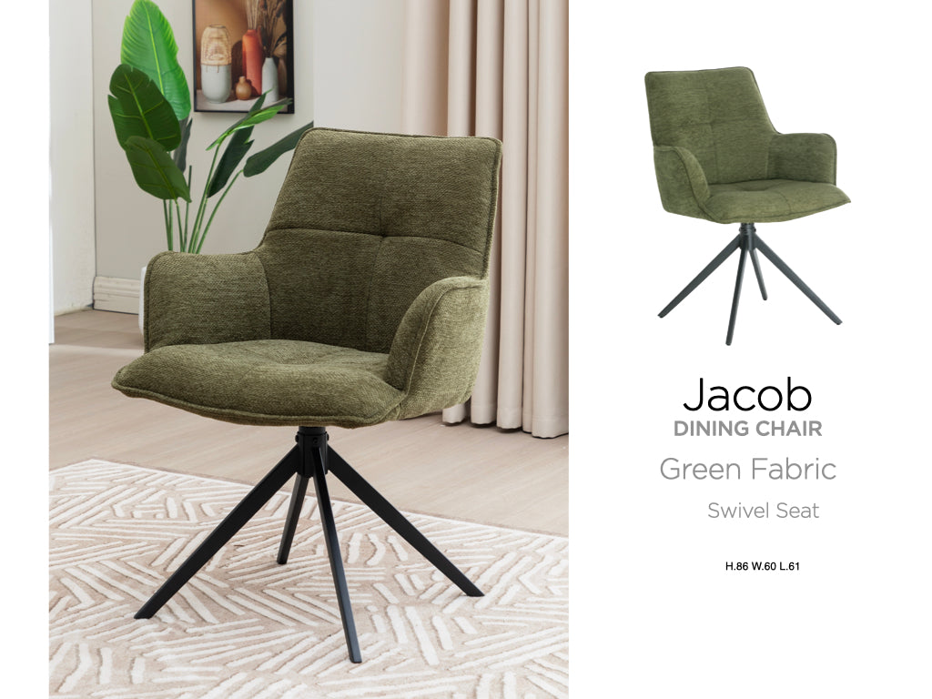 Jacob Fabric Dining Chair
