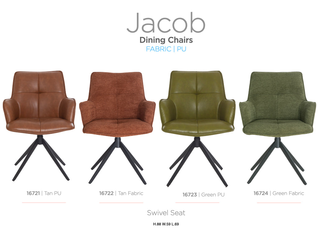 Jacob Fabric Dining Chair