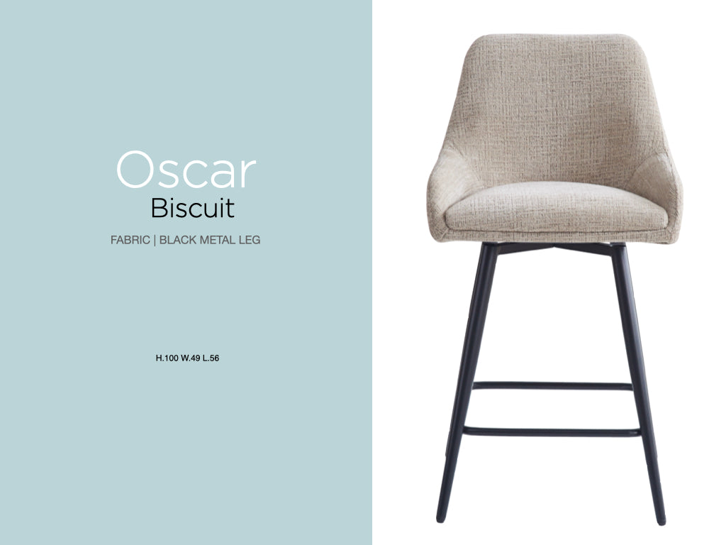 Oscar Biscuit Counter Stool
