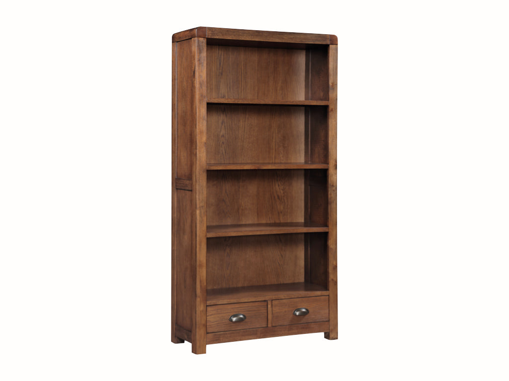 Oakridge Dark Oak Bookcase