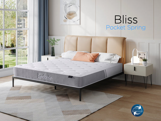Eutopia Bliss Memory Foam Latex Pocket Spring Mattress