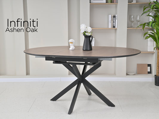 Infiniti Extension Round Dining Table