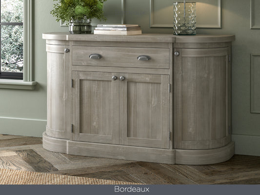 Bordeaux Curved 4 Door Sideboard