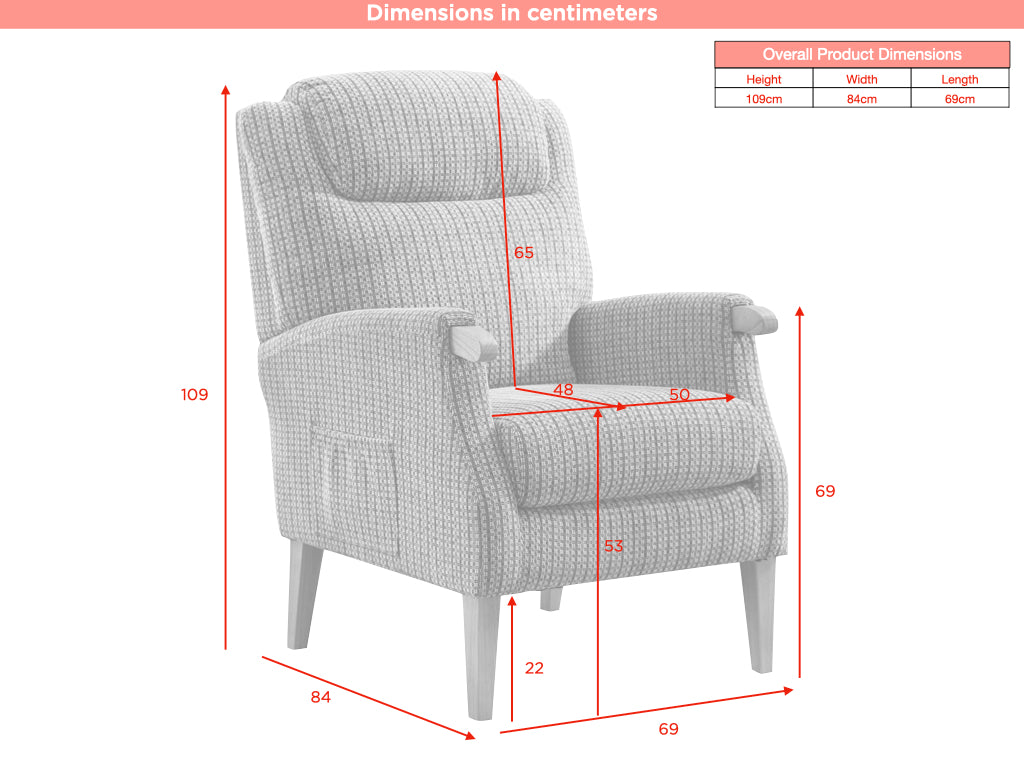 Lisbon Fireside Armchair