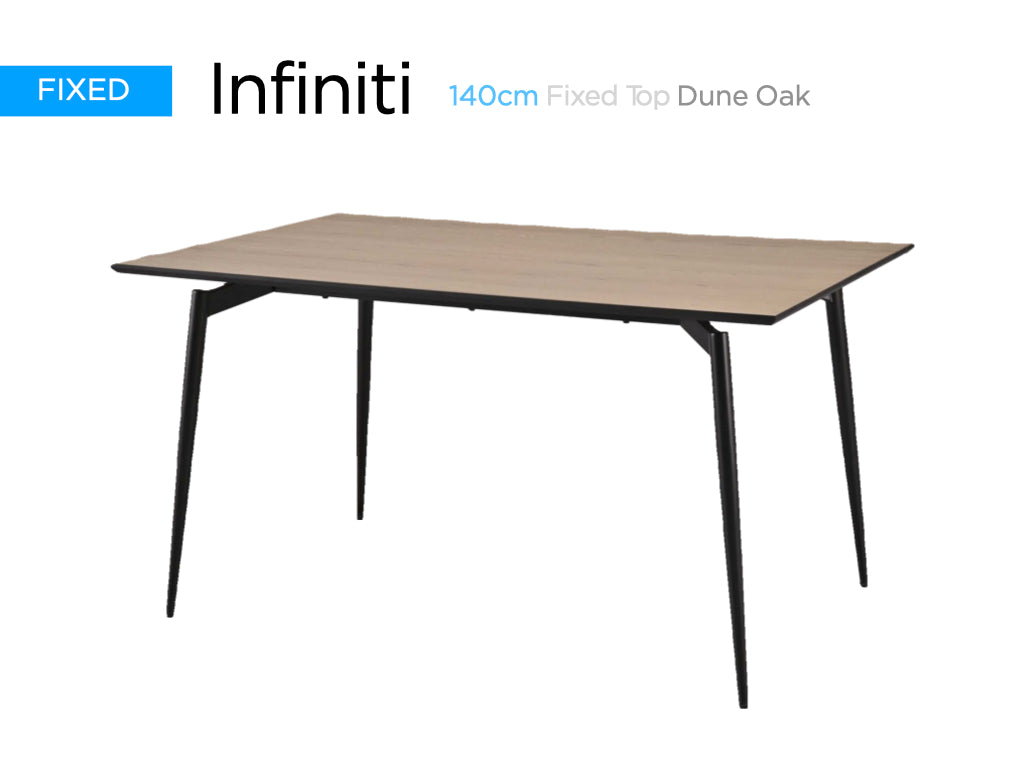 Infiniti Fixed Top Dining Table
