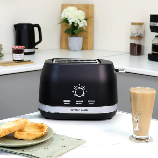 Hamilton Beach 2 Slice Ella Matte Black Toaster