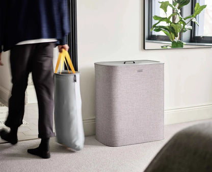 Joseph & Joseph Tota Trio 90L Grey Laundry Separation Basket