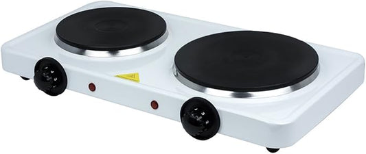 Status Colorado 2500W Double Hot Plate in White