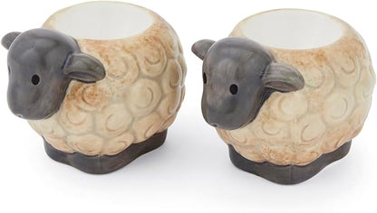 Cooksmart Highland Sheep Set of 2 Egg Cups
