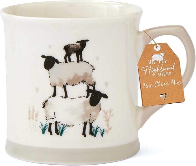 Cooksmart Highland Sheep Tankard Mug