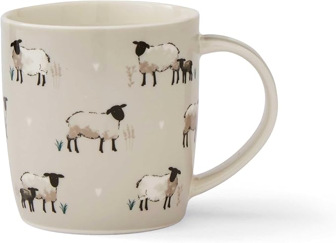 Cooksmart Highland Sheep Barrel Mug