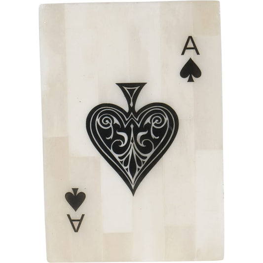 Libra Chollerford Off White Bone Inlay Card Box
