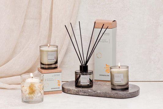 Stoneglow Wild Mint & Bergamot Scented Reed Diffuser 100ml