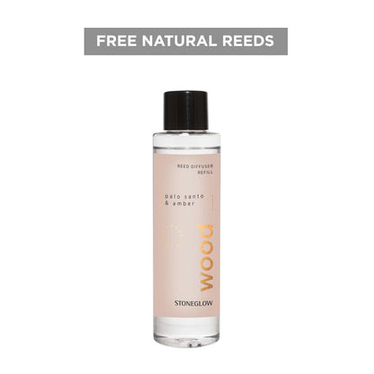 Stoneglow Palo Santo & Amber Reed Diffuser Refill 210ml