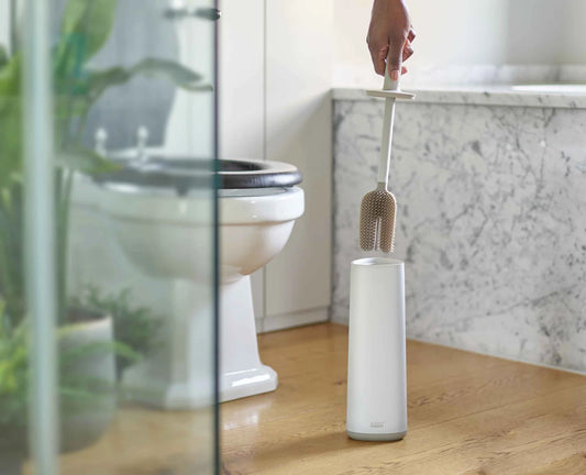 Joseph & Joseph Flex™ 360 Matt Ecru Toilet Brush