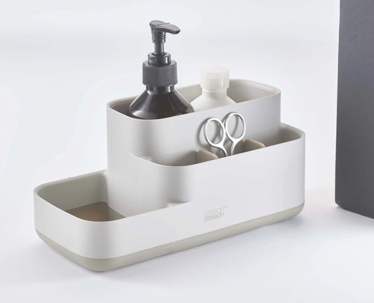 Joseph & Joseph EasyStore™ Matt Ecru Bathroom Storage Caddy