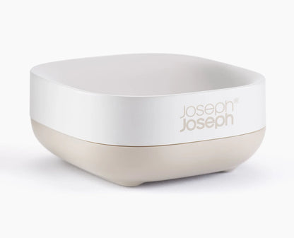 Joseph & Joseph Slim™ Compact Matt Ecru Soap Dish