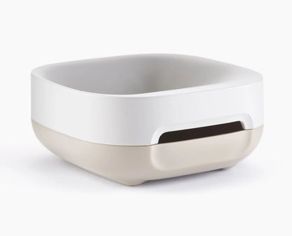 Joseph & Joseph Slim™ Compact Matt Ecru Soap Dish