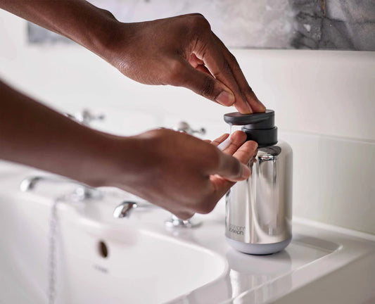 Joseph & Joseph EasyStore™ Luxe Stainless-steel Soap Pump