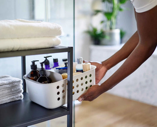Joseph & Joseph EasyStore™ Large Ecru Bathroom Storage Basket