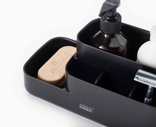Joseph & Joseph EasyStore™ Matt Black Bathroom Storage Caddy